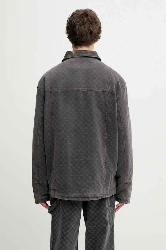 Odzież Daily Paper kurtka bawełniana Monogram Workwear 2523035 szary