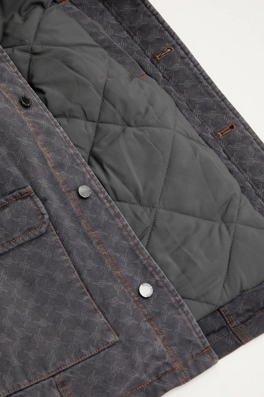 Bavlnená bunda Daily Paper Monogram Workwear 2523035 sivá