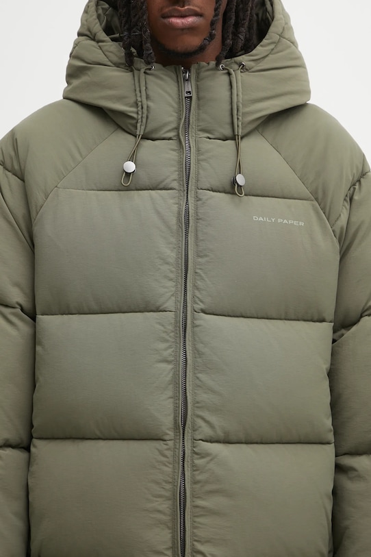 Daily Paper rövid kabát Relaxed Puffer zöld 2522018