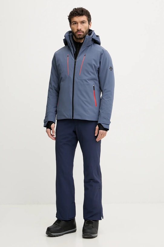 Descente kurtka narciarska REMOVABLE DOWN JACKET DW5FJK04MU granatowy AW25