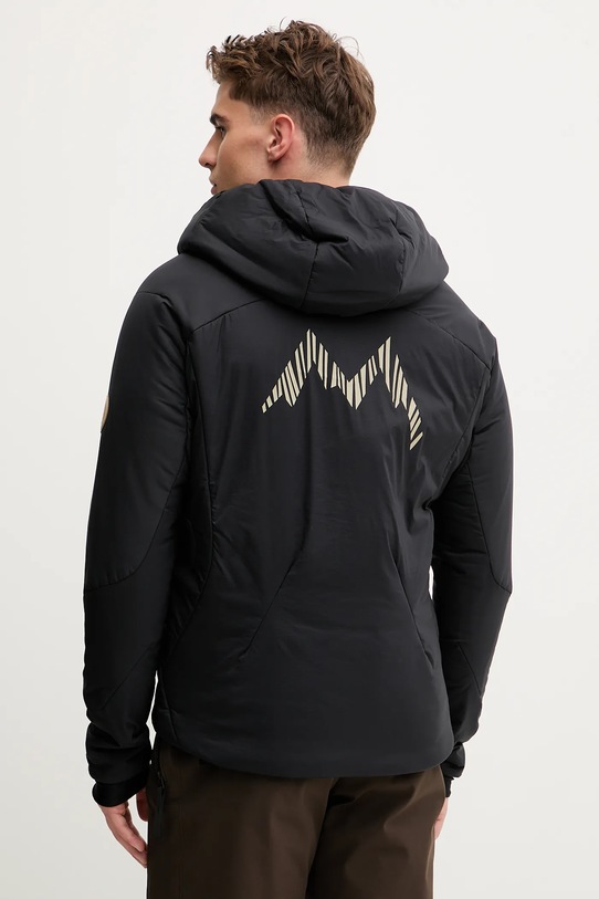 Descente kurtka LIGHT INSULATION HOODIE Marco Odermatt DW5FJK44MU czarny AW25