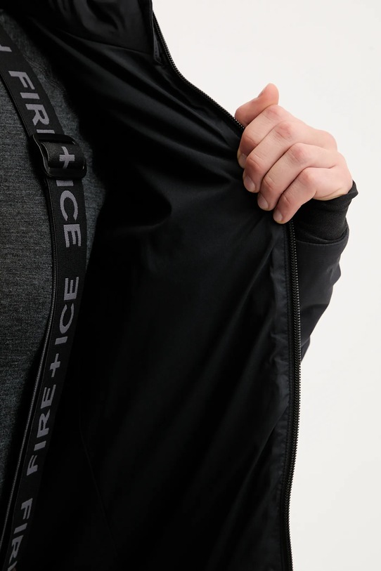 Descente kurtka LIGHT INSULATION HOODIE Marco Odermatt DW5FJK44MU czarny