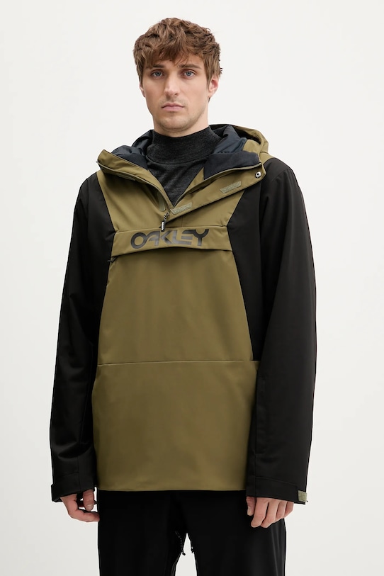 Μπουφάν για σκι Oakley TNP TBT χειμερινά σπόρ πράσινο FOA403652