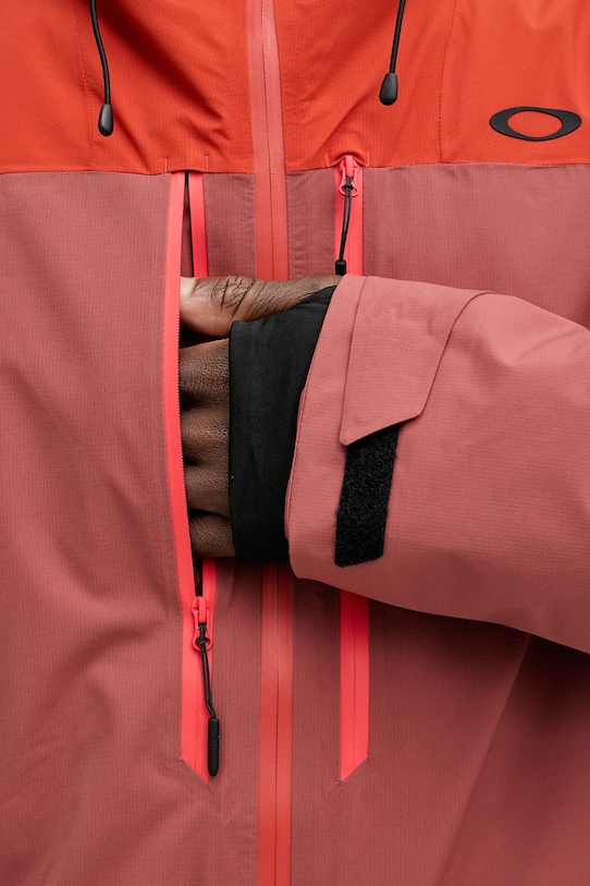 Oakley kurtka narciarska CANOPY PRO FOA407382 różowy