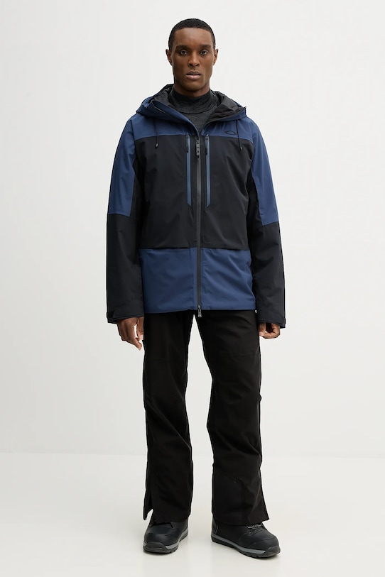 Oakley kurtka narciarska CANOPY PRO FOA407382 granatowy AW25