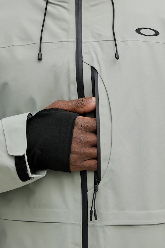 Oakley kurtka narciarska CANOPY FOA407383 szary