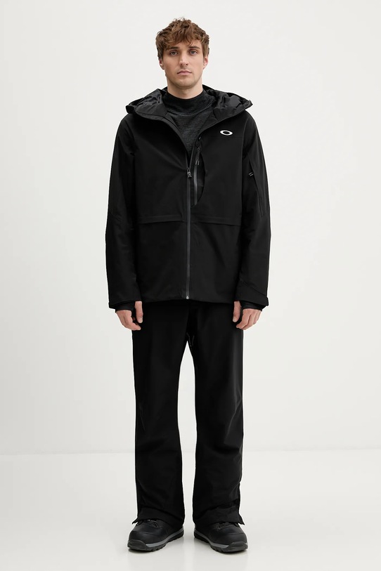 Oakley kurtka narciarska CANOPY FOA407383 czarny AW25