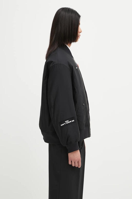Μπουφάν bomber Undercover Blouson μαύρο UP2E4203