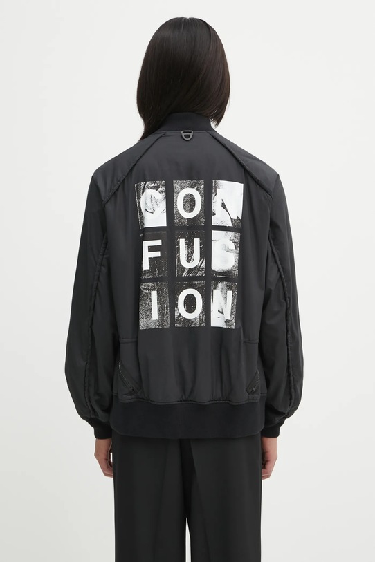 Μπουφάν bomber Undercover Blouson ελαφρώς μονωμένα μαύρο UC2E4206.2