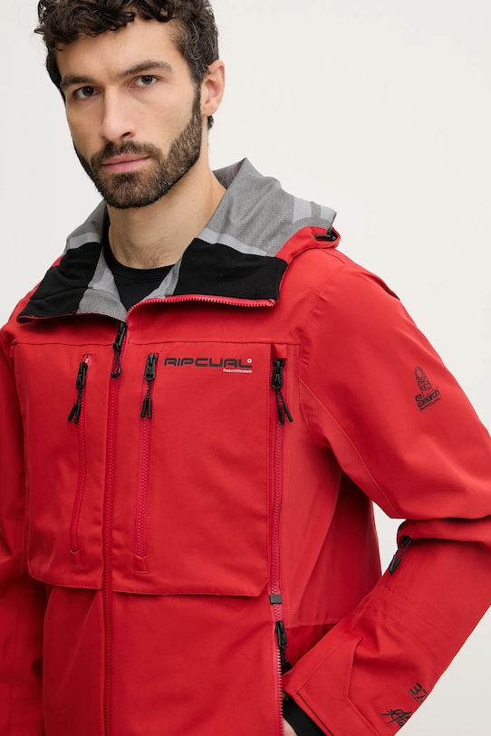 Rip Curl kurtka narciarska ANTI SERIES czerwony 00AMOU