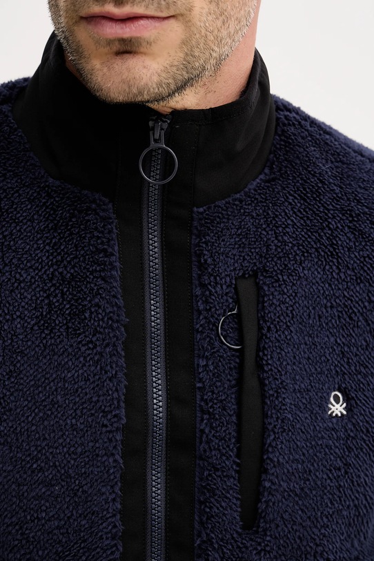 Яке United Colors of Benetton 2LNEUN06Y тъмносин