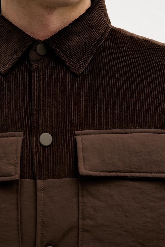 United Colors of Benetton kurtka 2RWLUN06V brązowy