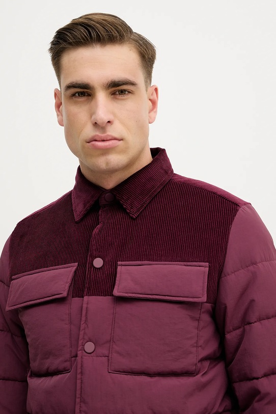 Jakna United Colors of Benetton bordo 2RWLUN06V