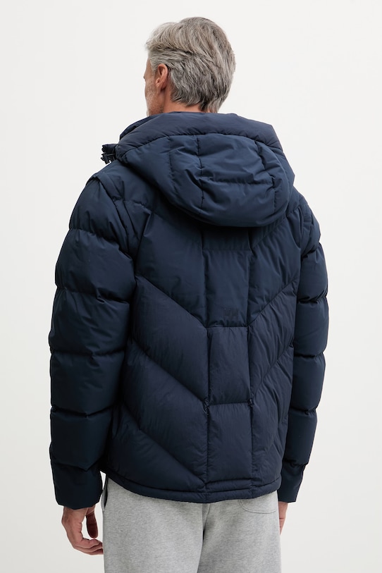 Ρούχα Helly Hansen πουπουλένιο μπουφάν ανδρικό VILLAGE MODULAR DOWN JACKET 54492 σκούρο μπλε