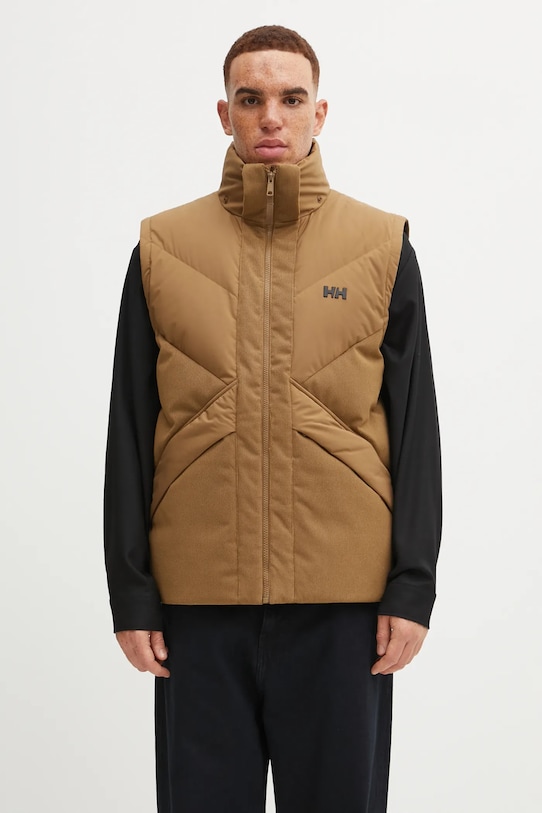 Helly Hansen rövid kabát VILLAGE MODULAR DOWN JACKET zöld 54492