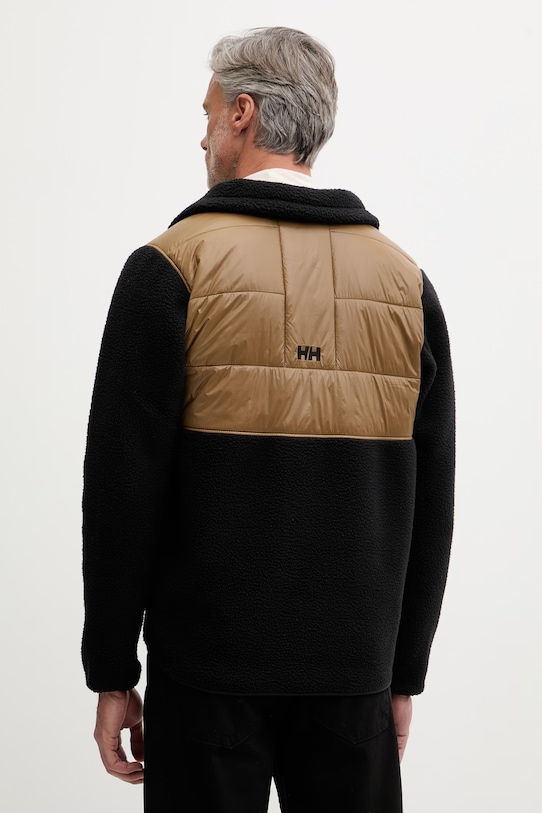 Odzież Helly Hansen kurtka męska VILLAGE HYBRID JACKET 54499 zielony