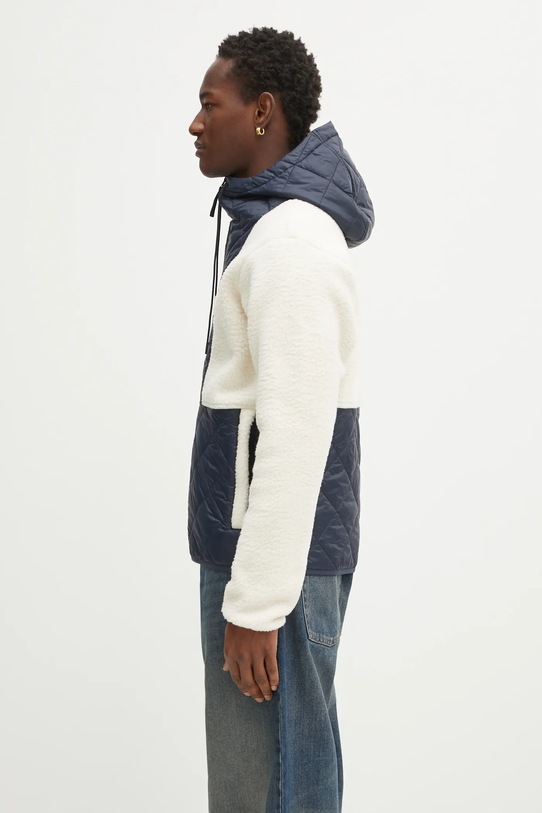 Helly Hansen rövid kabát STOWE HOODED HYBRID JACKET 54500 sötétkék AW25