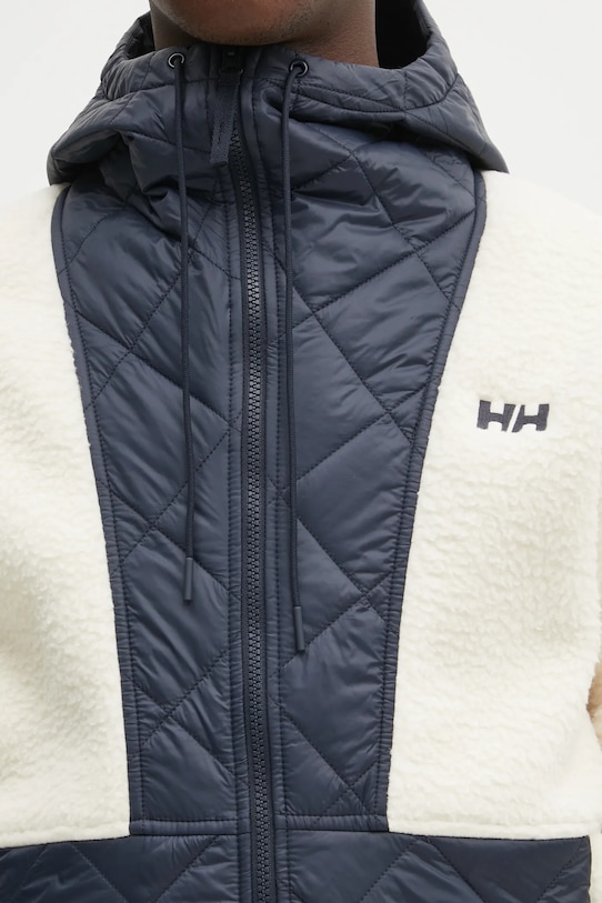 Helly Hansen rövid kabát STOWE HOODED HYBRID JACKET sötétkék 54500