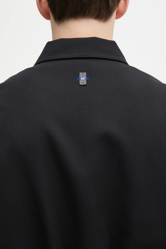 Ader Error kurtka z dodatkiem wełny JACKET czarny BO01FWJK0106BK