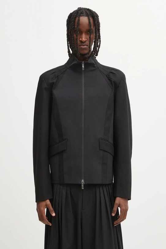 Ader Error kurtka JACKET bez kaptura czarny BO01FWJK0402BK