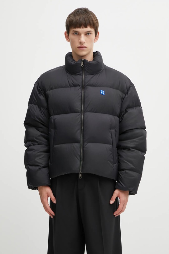 Ader Error kurtka puchowa PUCH bez kaptura czarny BO42FYDW0101BK