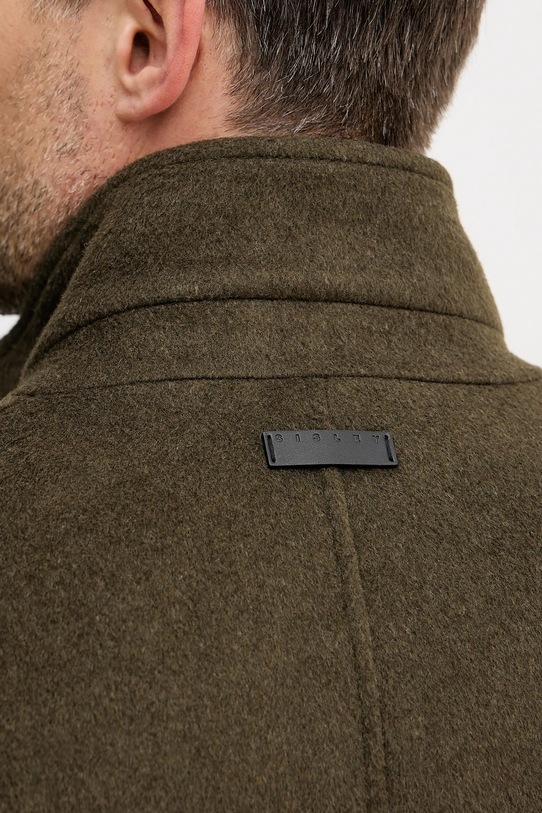 Jakna z dodatkom volne Sisley 2VLPSN049 zelena