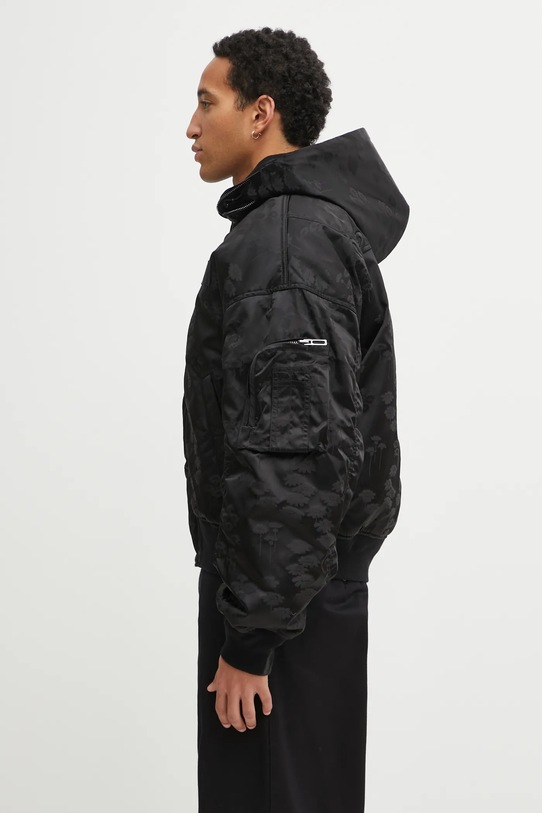 032C kurtka 'Melting Daisies' F25.URW.1902.000 czarny AW25