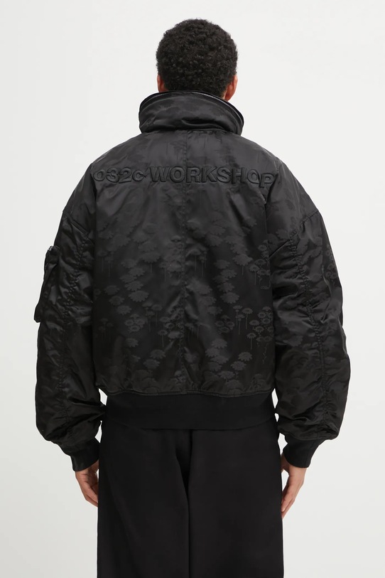 032C kurtka 'Melting Daisies' F25.URW.1902.000 czarny