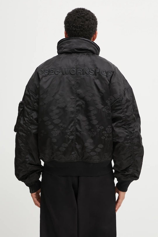 032C kurtka 'Melting Daisies' F25.URW.1902.000 czarny