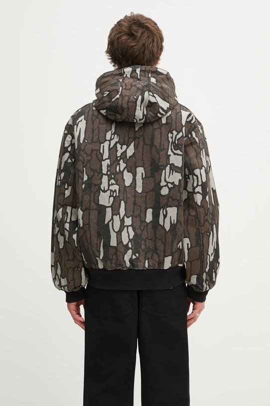 Odzież Carhartt WIP kurtka dwustronna 50 Years Anniversary OG Active Jacket Canvas I036412.3GK02 brązowy