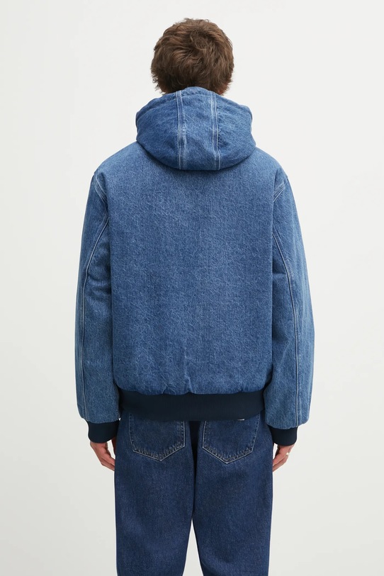 Odzież Carhartt WIP kurtka dwustronna 50 Years Anniversary OG Active Jacket Denim I035966.3FZ12 niebieski