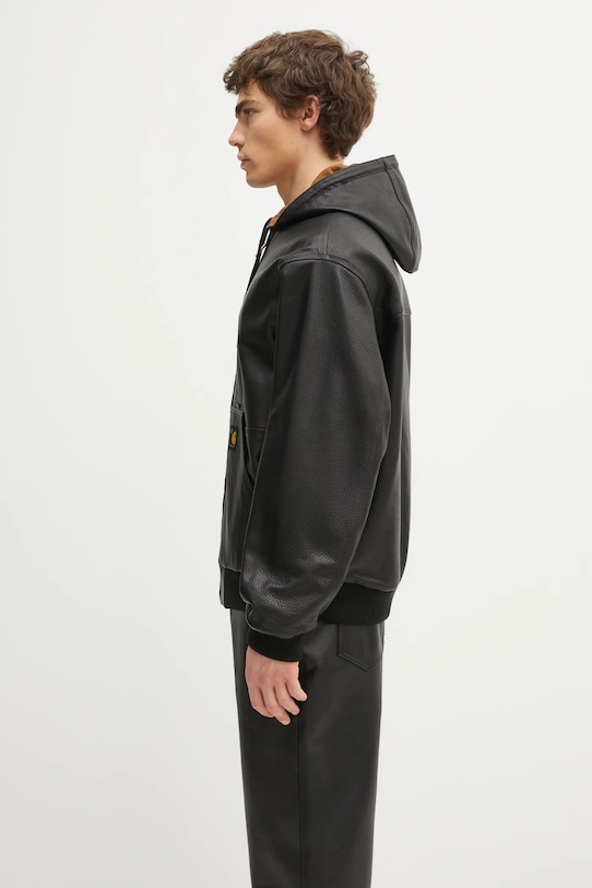 Carhartt WIP kurtka dwustronna 50 Years Anniversary OG Active Jacket Leather I035967.3R0XX czarny AW25