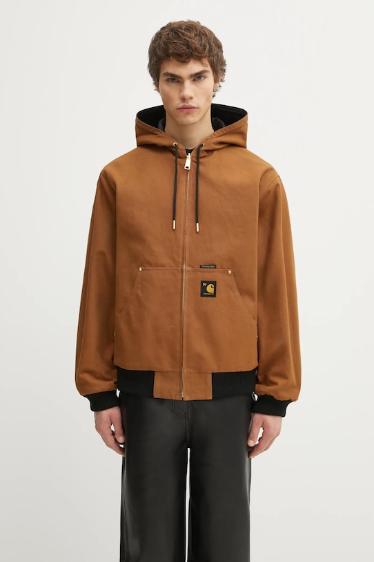 Carhartt WIP kurtka dwustronna 50 Years Anniversary OG Active Jacket Leather czarny I035967.3R0XX
