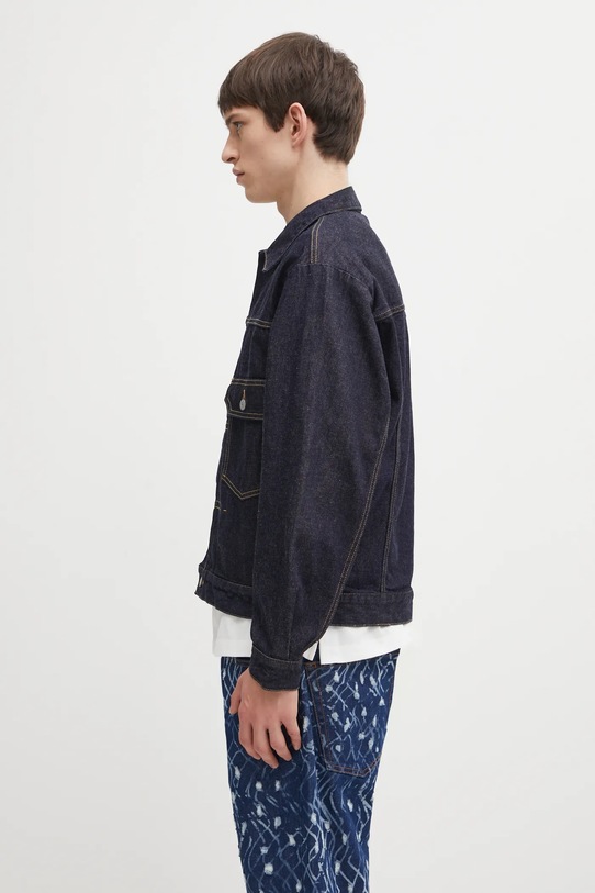 Wacko Maria kurtka jeansowa Trucker Jacket 25FW.WMO.BL20 niebieski AW25