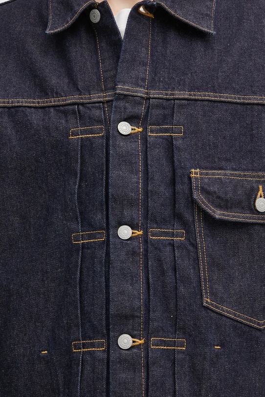Wacko Maria kurtka jeansowa Trucker Jacket niebieski 25FW.WMO.BL20
