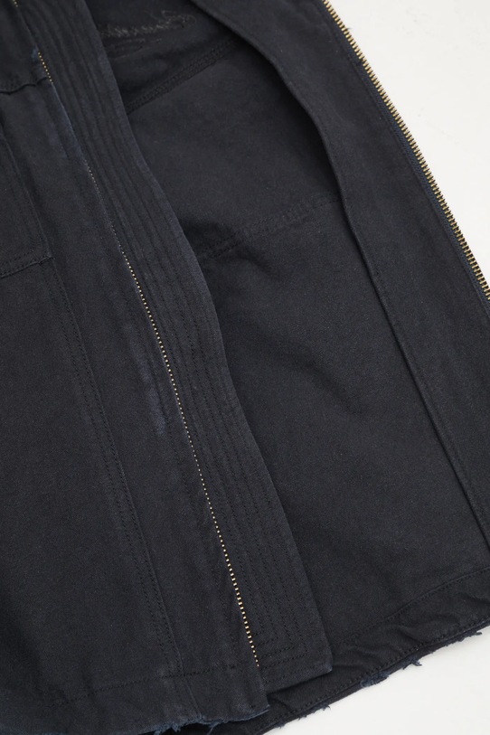Willy Chavarria kurtka jeansowa Stockton Work Jacket WCJKT0033.001 czarny