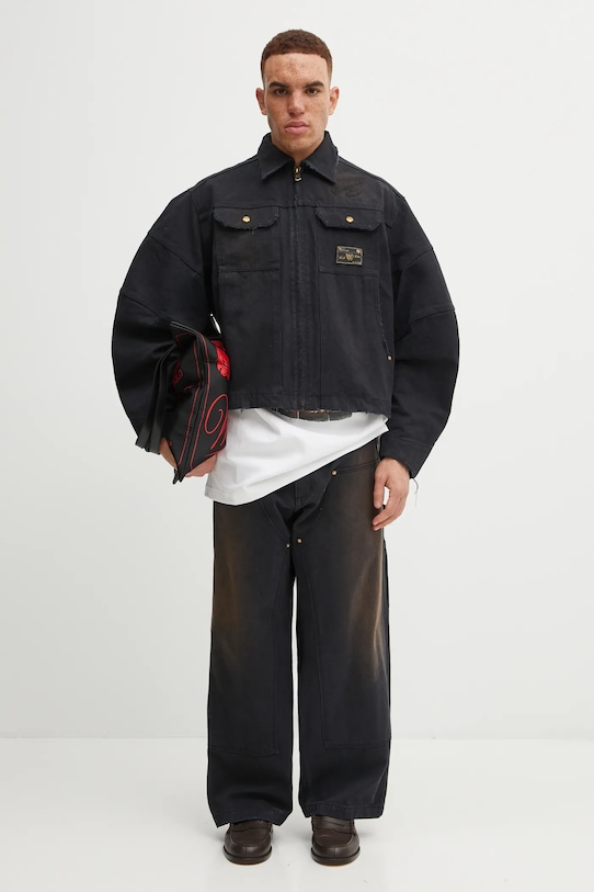 Willy Chavarria kurtka jeansowa Stockton Work Jacket WCJKT0033.001