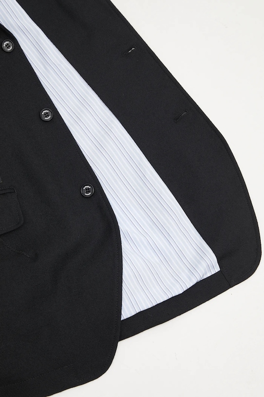 Μάλλινο σακάκι Undercover US2E4192 μαύρο