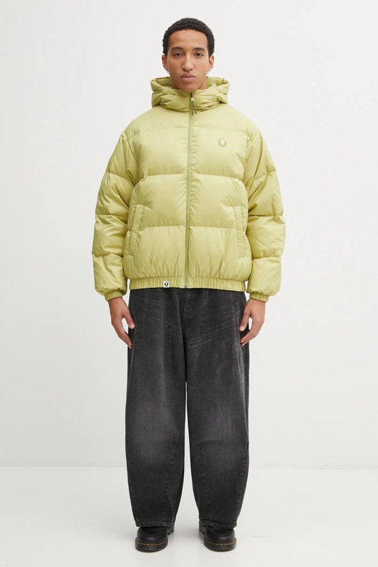 AAPE kurtka puchowa 29.5" Now AAPDNM7725XXP zielony
