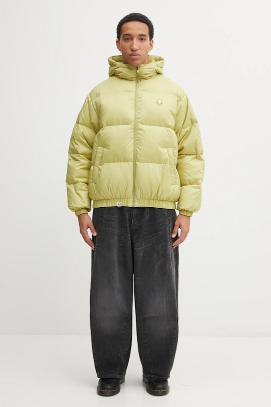 AAPE kurtka puchowa 29.5" Now AAPDNM7725XXP zielony