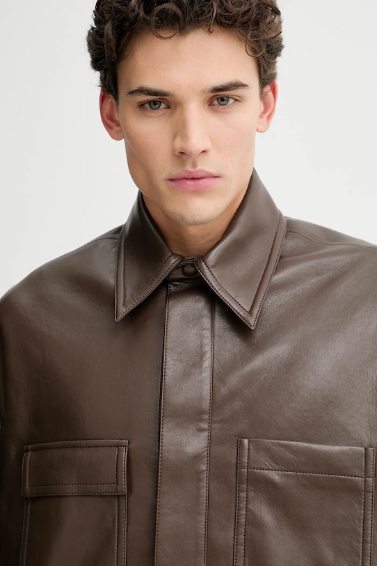 Nanushka kurtka NM25PFJK04778 NM25PFJK04778 brązowy