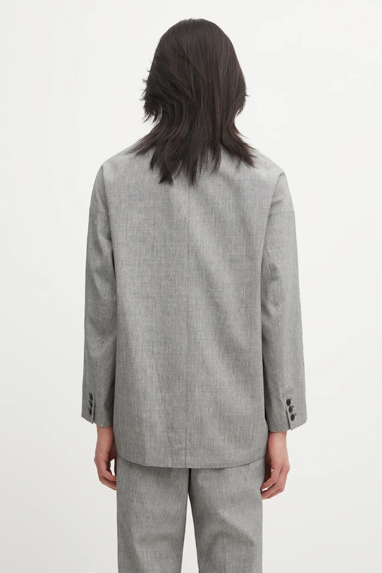 Odzież Visvim marynarka z dodatkiem wełny HAMMONS JKT SANTOME 125205013010 czarny