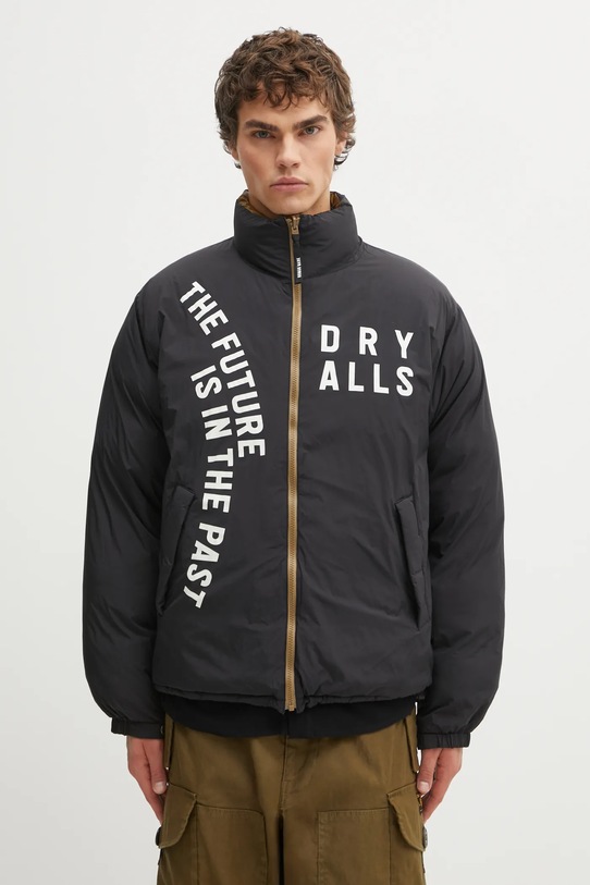 Human Made kurtka dwustronna REVERSIBLE DOWN czarny HM30JK034