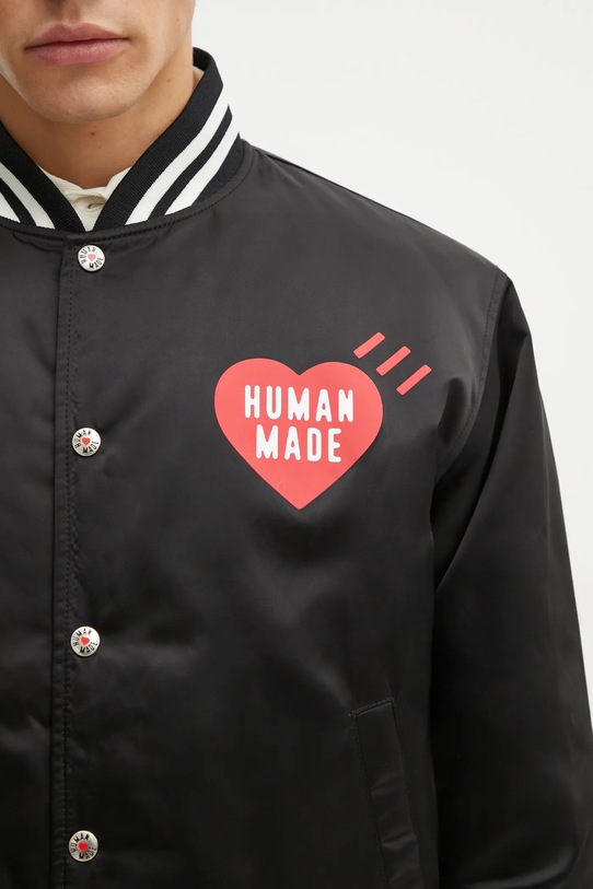 Human Made kurtka bomber NYLON STADIUM czarny HM30JK038