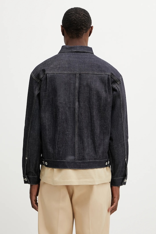 Odzież NEIGHBORHOOD kurtka jeansowa RIGID DENIM TYPE-2 252XBNH.JKM01 granatowy