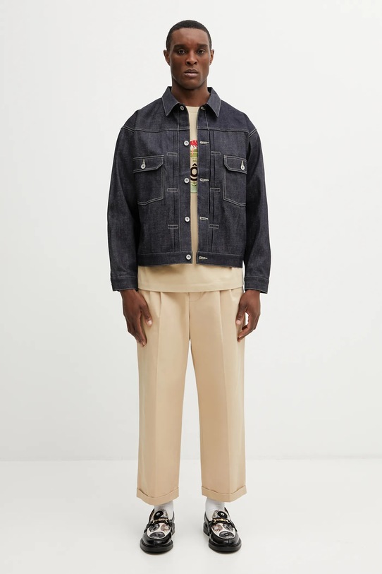 Дънково яке NEIGHBORHOOD RIGID DENIM TYPE-2 252XBNH.JKM01 тъмносин