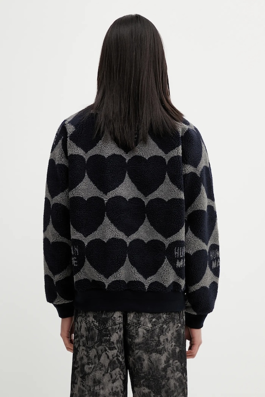 Îmbrăcăminte Human Made hanorac fleece WOVEN JACKET HM30JK026 bleumarin