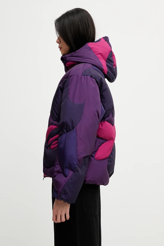 A Bathing Ape kurtka puchowa Mega Color Camo 001DNL801306M fioletowy AW25