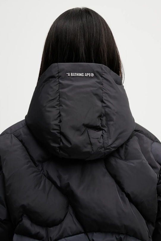 A Bathing Ape kurtka puchowa Mega Color Camo 001DNL801306M czarny