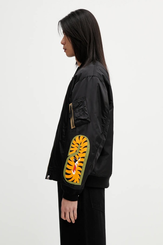 A Bathing Ape kurtka bomber Shark MA-1 001HJL801003M czarny AW25
